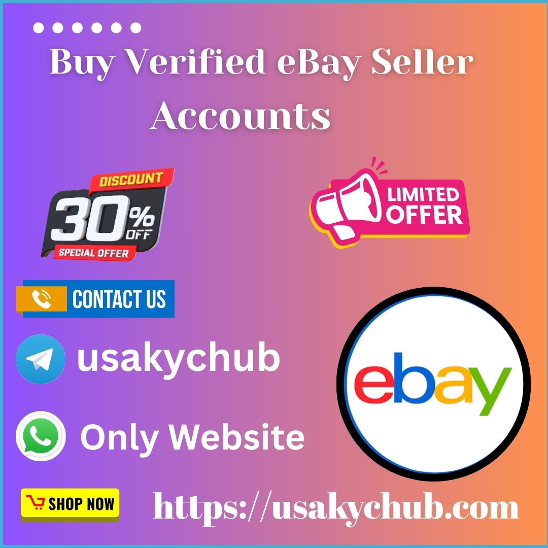 Buy Verified eBay Seller Accounts