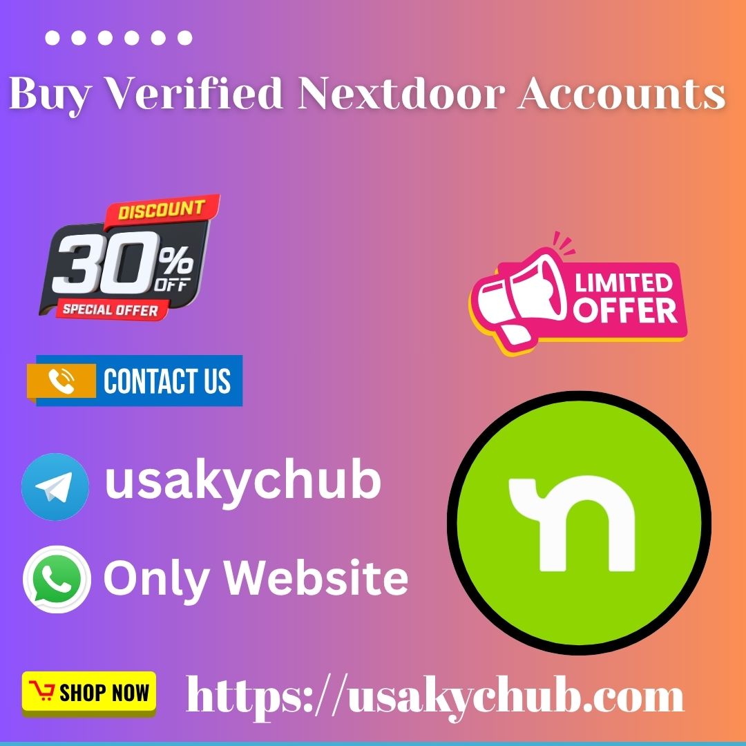 Buy Verified Nextdoor Accounts